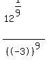%2812%5E%281%2F9%29%29%2F%28%2B-3%29%5E9%29