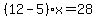 %2812-5%29x=28