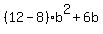 %2812-8%29b%5E2%2B6b