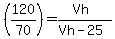 %28120%2F70%29=%28Vh%29%2F%28Vh-25%29