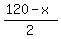 %28120-x%29%2F2