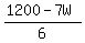 %281200-7W%29%2F6