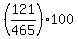 %28121%2F465%29%2A100