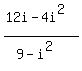 %2812i-4i%5E2%29%2F%289-i%5E2%29