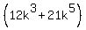 %2812k%5E3%2B21k%5E5%29