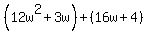 %2812w%5E2%2B3w%29%2B%2816w%2B4%29