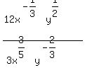 %2812x%5E%28-1%2F3%29y%5E%281%2F2%29%29%2F%283x%5E%283%2F5%29y%5E%28-2%2F3%29%29