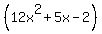 %2812x%5E2%2B5x-2%29
