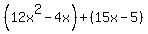 %2812x%5E2-4x%29%2B%2815x-5%29