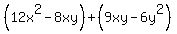 \"%2812x%5E2-8xy%29%2B%289xy-6y%5E2%29\"