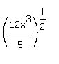 %2812x%5E3%2F5%29%5E%281%2F2%29