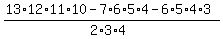 %2813%2A12%2A11%2A10-7%2A6%2A5%2A4-6%2A5%2A4%2A3%29%2F%282%2A3%2A4%29