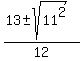 %2813%2B-+sqrt%2811%5E2%29%29%2F12