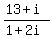%2813%2Bi%29%2F%281%2B2i%29