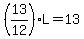 %2813%2F12%29L=13
