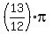 %2813%2F12%29pi
