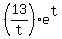 %2813%2Ft%29%2Ae%5Et