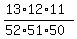 %2813+%2A+12+%2A+11%29+%2F+%2852+%2A+51+%2A+50%29