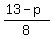 %2813-p%29%2F8