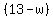 %2813-w%29