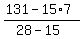 %28131-15%2A7%29%2F%2828-15%29
