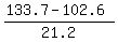 %28133.7-102.6%29%2F21.2