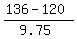 %28136-120%29%2F%289.75%29%29
