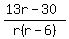 %2813r-30%29%2Fr%28r-6%29