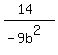 %2814%29%2F%28-9b%5E2%29