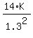 %2814%2AK%29%2F1.3%5E2