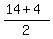 %2814%2B4%29%2F2
