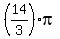 %2814%2F3%29pi