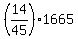 %2814%2F45%291665