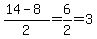 %2814-8%29%2F2=6%2F2=3