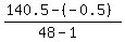 %28140.5-%28-0.5%29%29%2F%2848-1%29