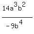 %2814a%5E3b%5E2%29%2F%28-9b%5E4%29