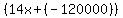 %2814x+%2B+%28-120000%29%29