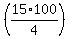 %2815%2A100%2F4%29