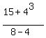 %2815%2B4%5E3%29%2F%288-4%29