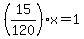 %2815%2F120%29x=1