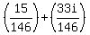 %2815%2F146%29%2B%2833i%2F146%29