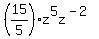 %2815%2F5%29%2Az%5E5z%5E%28-2%29