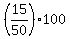 %2815%2F50%29+%2A+100