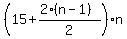 %2815+%2B+%282%28n-1%29%29%2F2%29%2An