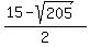 %2815-sqrt%28205%29%29%2F2