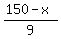 %28150-x%29%2F9