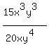 %2815x%5E3y%5E3%29%2F%2820xy%5E4%29