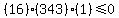 %2816%29%2A%28343%29%2A%281%29%3C=0