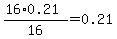 %2816%2A0.21%29%2F16=0.21