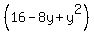 %2816-8y%2By%5E2%29%29